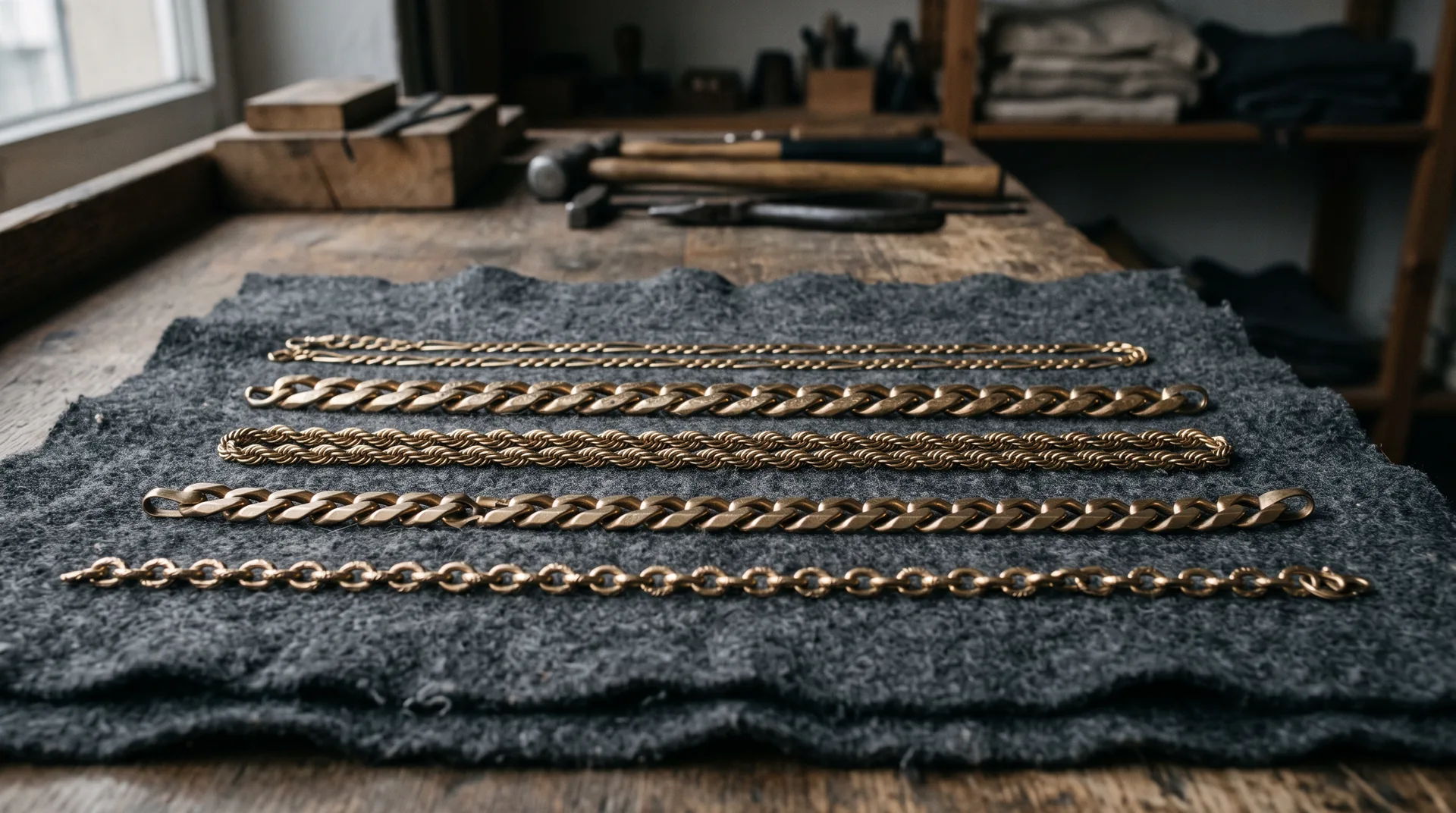 Worin unterscheiden sich Panzerkette und Venezianerkette?